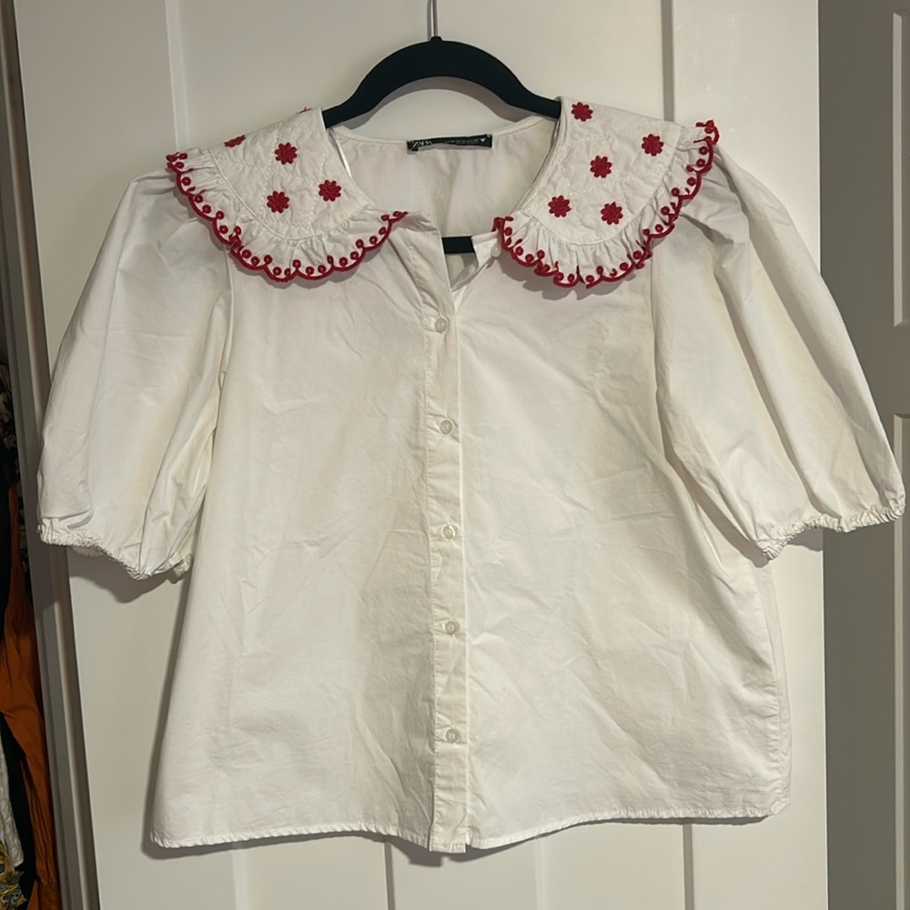 Zara Embroidered Shirt